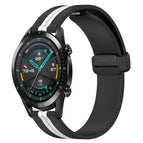 For Huawei Watch GT2 42mm / Black+White