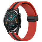 For Huawei Watch GT2 42mm / Red+Black