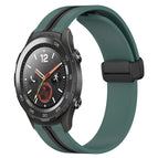 For Huawei Watch 2 / Olive Green + Black