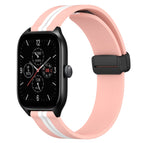 For Amazfit GTS 4 / Pink+White