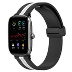 For Amazfit GTS 2 Mini / Black+White