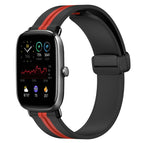 For Amazfit GTS 2 Mini / Black+Red