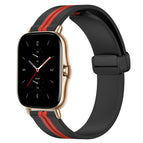 For Amazfit GTS 2 / Black+Red