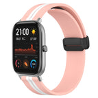 For Amazfit GTS / Pink+White