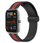 For Amazfit GTS / Black+Red