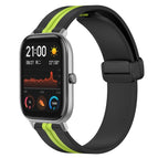 For Amazfit GTS / Black+Lime Green