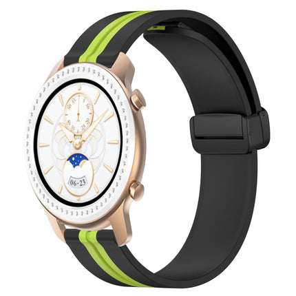 20mm Folding Magnetic Clasp Silicone Watch Band, For Amazfit GTS, For Amazfit GTR 42mm