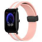For Amazfit Pop / Pink+White