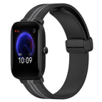 For Amazfit Pop / Black+Grey