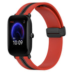 For Amazfit Pop / Red+Black