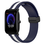 For Amazfit Pop / Midnight Blue + White