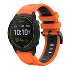 For Garmin Enduro / Orange+Black