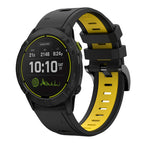 For Garmin Enduro / Black+Yellow