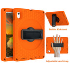 For iPad 10th Gen 10.9 2022 / Orange+Black