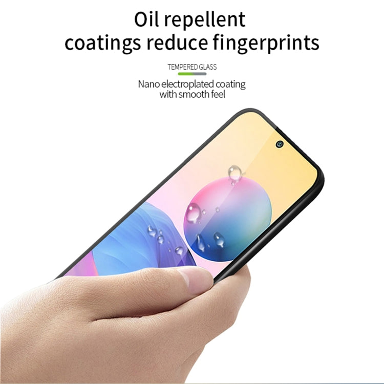 PINWUYO 9H 3D Curved Full Screen Explosion-proof Tempered Glass Film, For Xiaomi Redmi Note 12 China, For Xiaomi Redmi Note 12 Pro / Note 12 Pro+