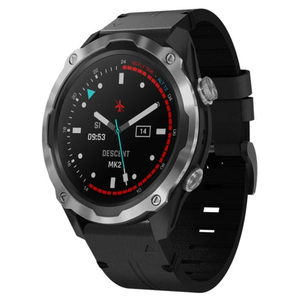 26mm Leather Steel Buckle Watch Band, For Garmin Fenix 3 HR, For Garmin Enduro, For Garmin Fenix 6X Sapphire, For Garmin Fenix 7X Solar, For Garmin Descent MK 2, For Garmin Tactix 7, For Garmin Fenix 6X, For Garmin Fenix 5X Sapphire