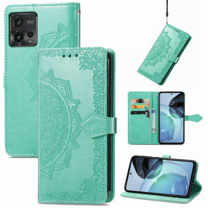 Mandala Flower Embossed Leather Phone Case, For Motorola Moto G72, For vivo V25, For Samsung Galaxy S23 5G, For Samsung Galaxy S23 Plus 5G