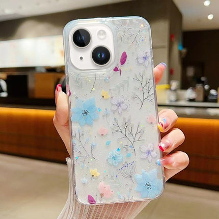 Fresh Small Floral Epoxy TPU Phone Case