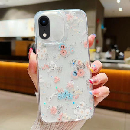 Fresh Small Floral Epoxy TPU Phone Case, For iPhone 11, For iPhone 11 Pro, For iPhone XR, For iPhone XS Max