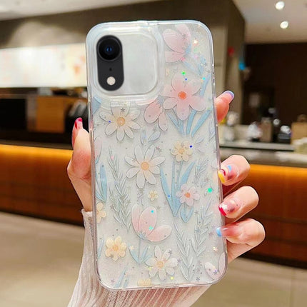 Fresh Small Floral Epoxy TPU Phone Case, For iPhone 11, For iPhone 11 Pro, For iPhone XR, For iPhone XS Max