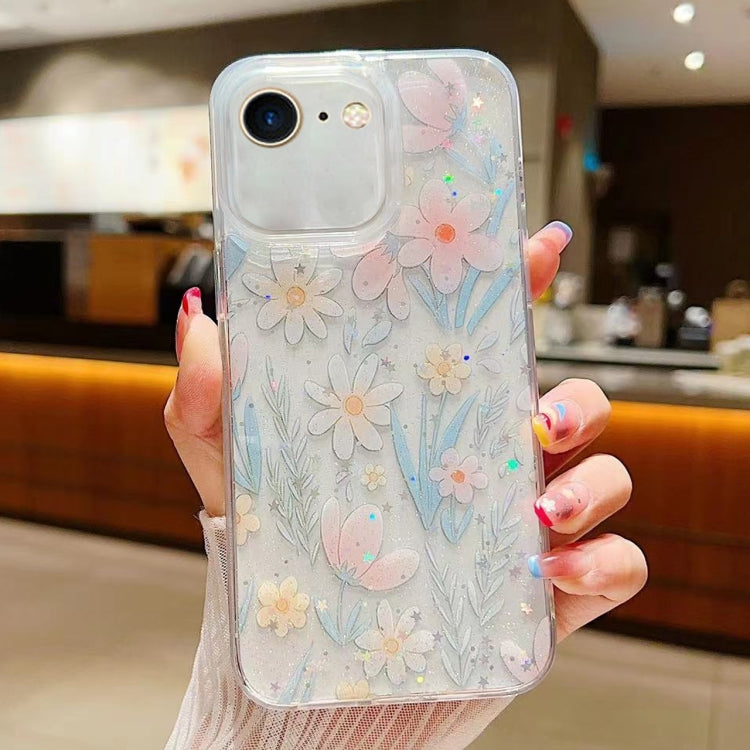 Fresh Small Floral Epoxy TPU Phone Case, For iPhone 7 / 8 / SE 2022, For iPhone 13 Pro Max, For iPhone 13 Pro, For iPhone 13