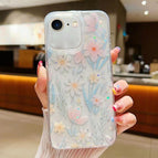 For iPhone 7 / 8 / SE 2022 / D03 Floral Pink