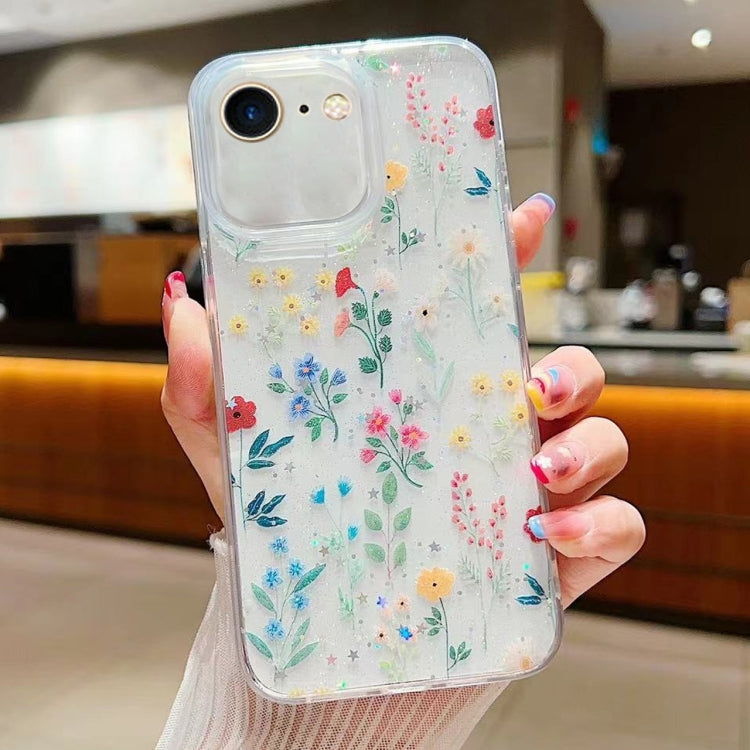 Fresh Small Floral Epoxy TPU Phone Case, For iPhone 7 / 8 / SE 2022, For iPhone 13 Pro Max, For iPhone 13 Pro, For iPhone 13