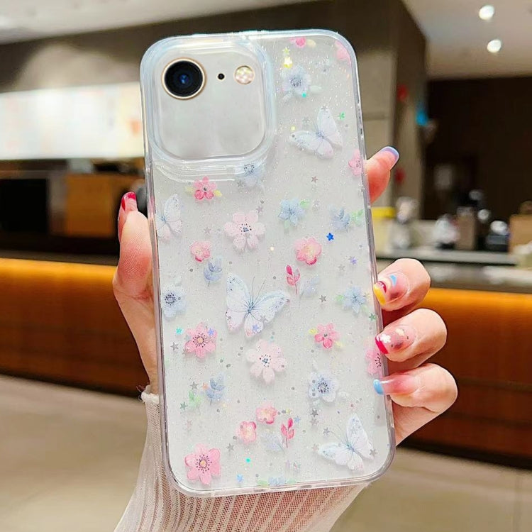 Fresh Small Floral Epoxy TPU Phone Case, For iPhone 7 / 8 / SE 2022, For iPhone 13 Pro Max, For iPhone 13 Pro, For iPhone 13