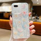 For iPhone 7 Plus / 8 Plus / D03 Floral Pink