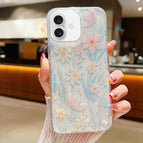 For iPhone 16 Plus / D03 Floral Pink
