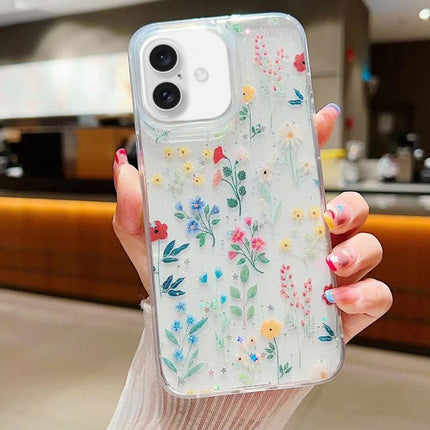 Fresh Small Floral Epoxy TPU Phone Case