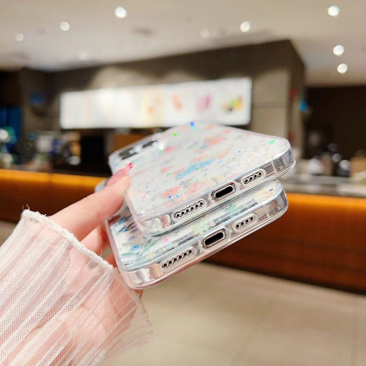 Fresh Small Floral Epoxy TPU Phone Case, For iPhone 15 Pro Max, For iPhone 15 Pro, For iPhone 15 Plus, For iPhone 15