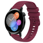 For Huawei Watch GT3 42mm / Wine Red