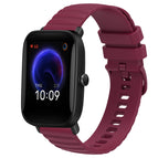 For Amazfit Pop / Wine Red