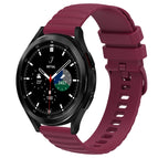 For Samsung  Galaxy Watch 4 Classic 42mm / Wine Red