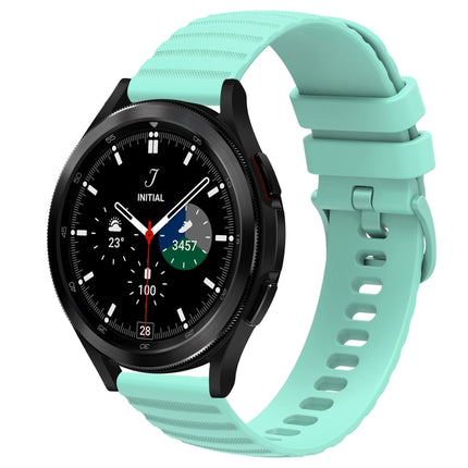 20mm Wavy Dot Pattern Solid Color Silicone Watch Band, For Samsung  Galaxy Watch 4 Classic 42mm, For Samsung  Galaxy Watch 4 Classic 46mm