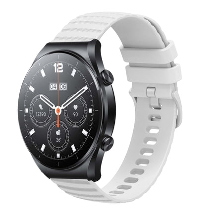 22mm Wavy Dot Pattern Solid Color Silicone Watch Band, For Xiaomi MI Watch S1, For Xiaomi MI Watch S1 Pro