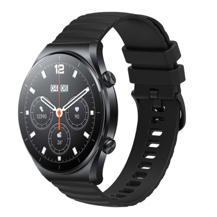22mm Wavy Dot Pattern Solid Color Silicone Watch Band, For Xiaomi MI Watch S1, For Xiaomi MI Watch S1 Pro