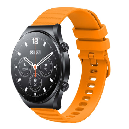 22mm Wavy Dot Pattern Solid Color Silicone Watch Band, For Xiaomi MI Watch S1, For Xiaomi MI Watch S1 Pro