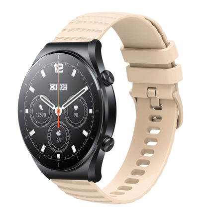 22mm Wavy Dot Pattern Solid Color Silicone Watch Band, For Xiaomi MI Watch S1, For Xiaomi MI Watch S1 Pro