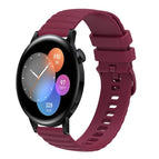 For Huawei Watch 3 / Wine Red