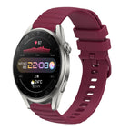 For Huawei Watch 3 Pro / Wine Red