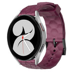 For Samsung Galaxy Watch 4 40mm / Wine Red