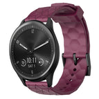 For Garmin Vivomove Sport / Wine Red