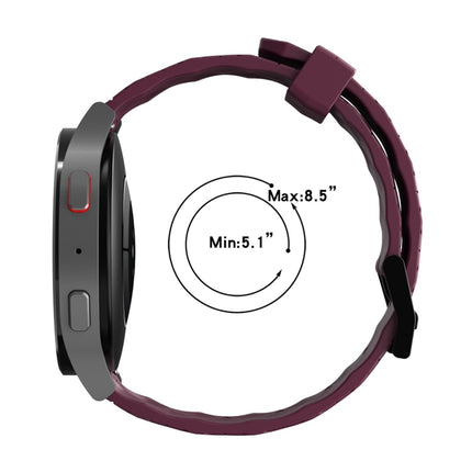 22mm Football Pattern Solid Color Silicone Watch Band, For Amazfit GTR 4, For Amazfit GTR 3