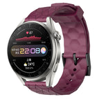 For Huawei Watch 3 Pro / Wine Red