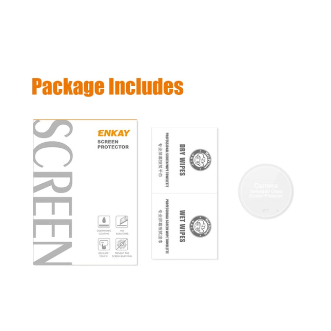 For Honor Magic5 Pro ENKAY Hat-Prince 0.2mm 9H Rear Camera Lens Tempered Glass Film, For Honor Magic5 Pro (1pc), For Honor Magic5 Pro (2pcs), For Honor Magic5 Pro (5pcs), For Honor Magic5 Pro (10pcs)