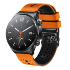 For Xiaomi MI Watch S1 / Orange+Black