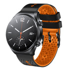 For Xiaomi MI Watch S1 / Black+Orange