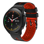 For Xiaomi MI Watch S1 Pro / Black+Red